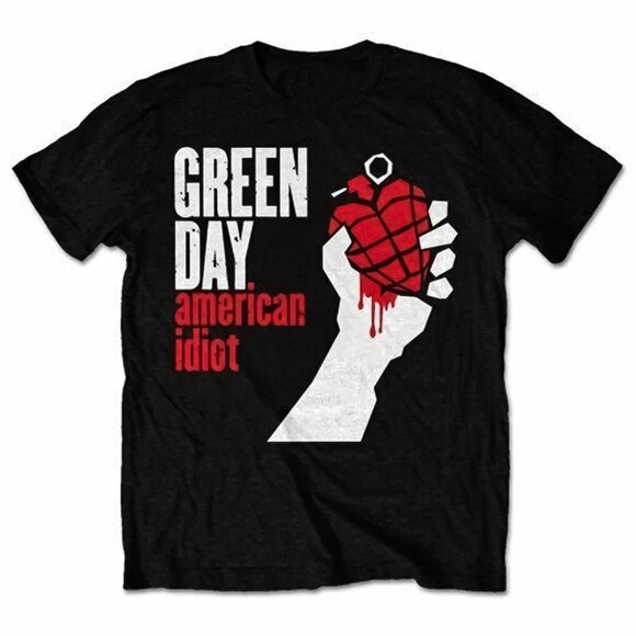 NWT Green Day American Idiot Graphic Tee Black Unisex Punk Rock S-XXXL - Picture 1 of 2